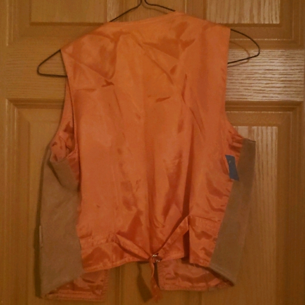 1970's Leather/Suede Vest - Picture 2 of 4